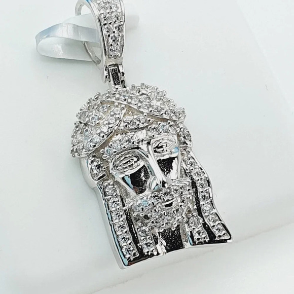 "925 Sterling Silver Cubic Zirconia Pendant, U19254760 - Picture 11 of 12